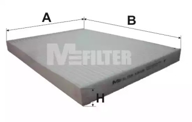 Фильтр, воздух во внутренном пространстве MFILTER K 9099